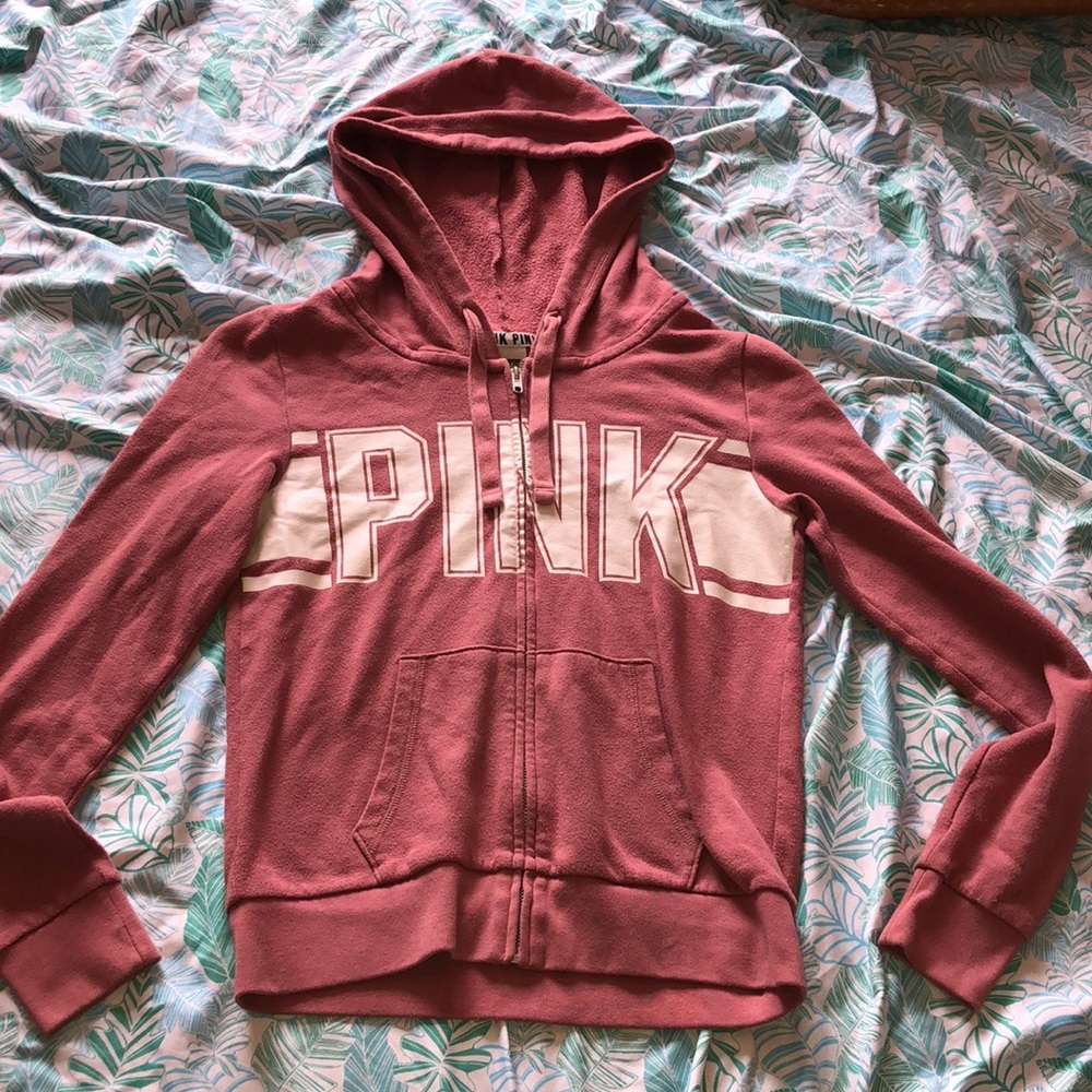 Pink Zip-Up Jacket